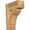 Ekena Millwork Merced Rough Sawn Craftsman Outlooker, Western Red Cedar, 8"W x 18"D x 22"H OUT08X18X22MRC04RWR - alternate 1